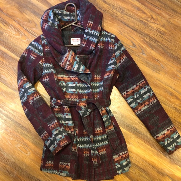 mossimo aztec coat
